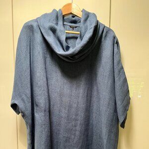 Beautiful cowl-neck tunic from Vivid Linen